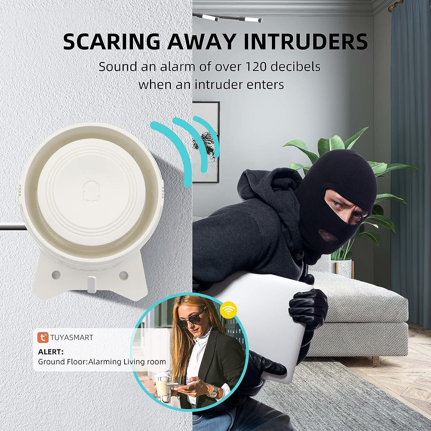  دزدگیر هوشمند اماکن تویا Tuya Smart Security System 