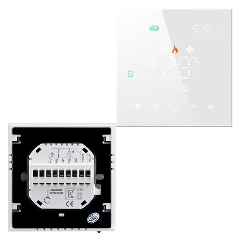  ترموستات بی سیم هوشمند BECA BAC-003ALW (گرمایش از کف/فن کوئل/کولر آبی) 