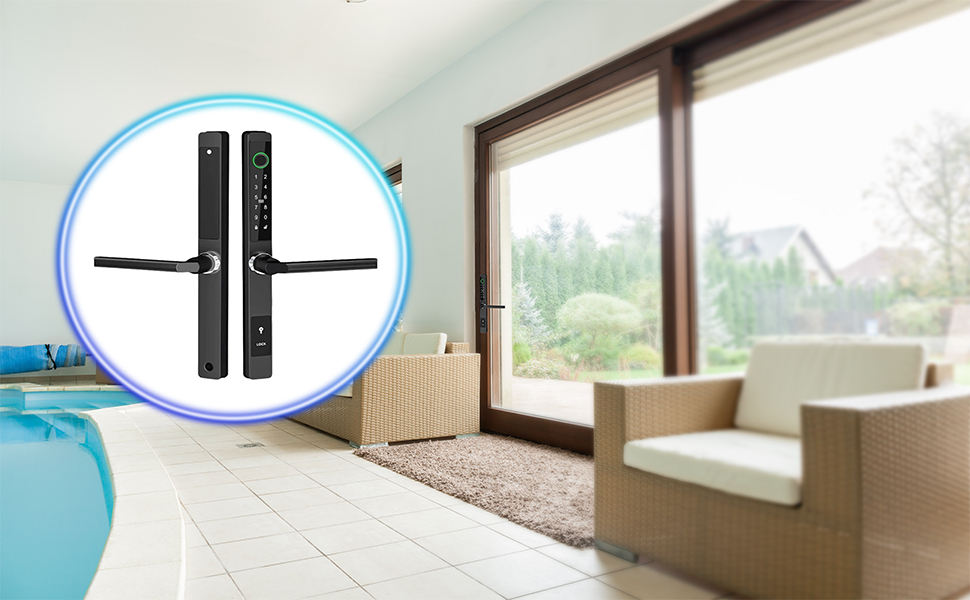 دستگیره هوشمند UPVC مدل پالرمو | Palermo