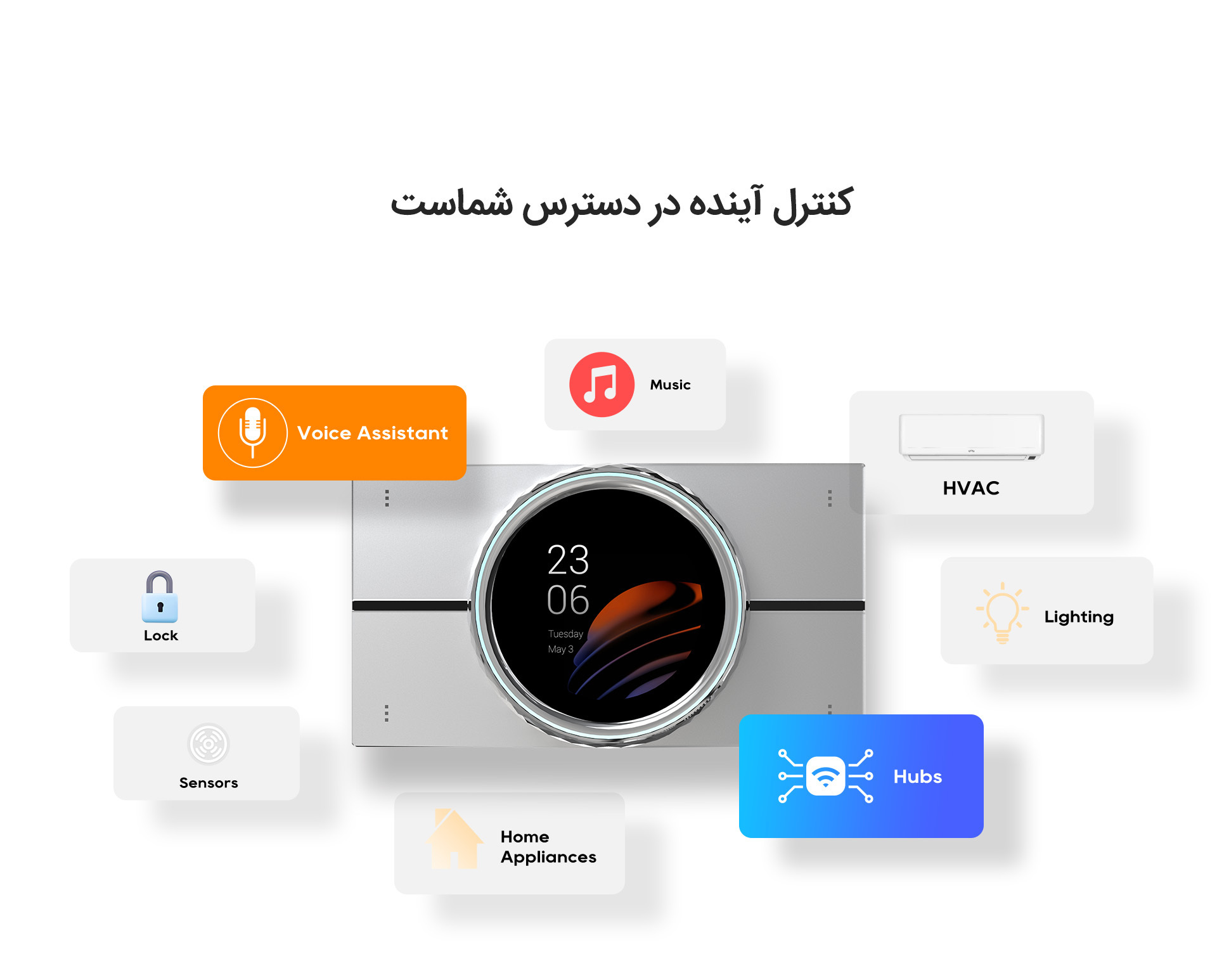  هوم سنتر Akubela مدل Hypanel lux 