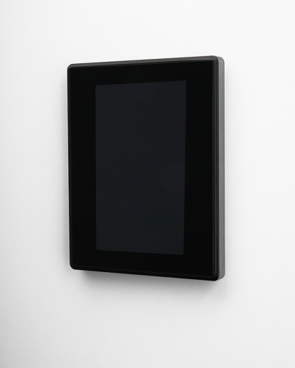 کلید ترموستاتیک مدل مجستیک مشکی فریم نقره ای