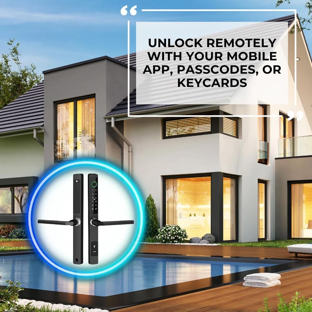 دستگیره هوشمند UPVC مدل پالرمو | Palermo