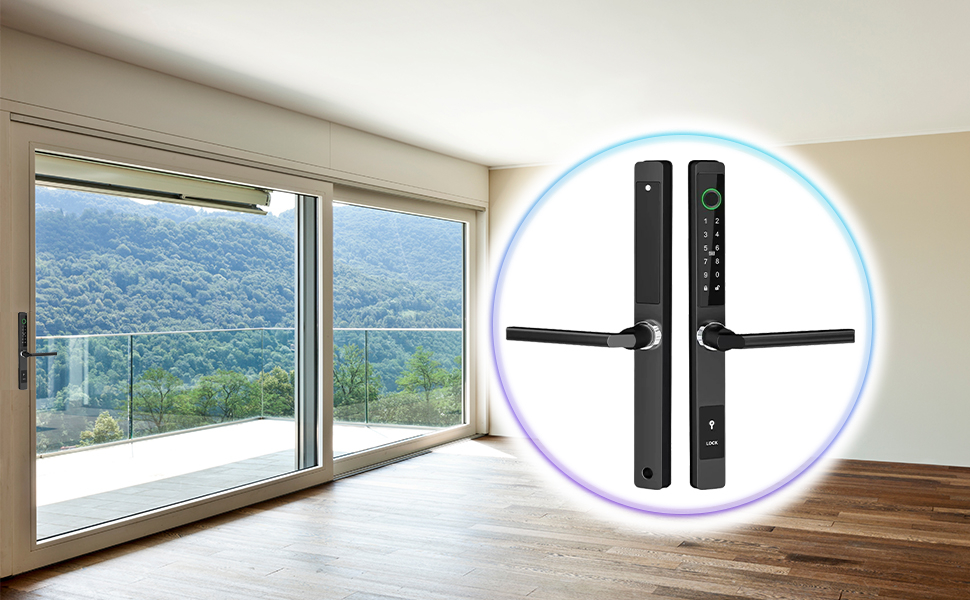 دستگیره هوشمند UPVC مدل پالرمو | Palermo